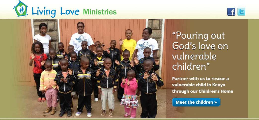 Living Love MInistries Site Visit card